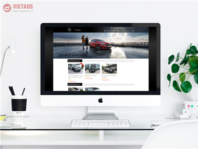 Thiết kế website bán xe ô tô Mercedes - Benz An Du Hải Phòng
