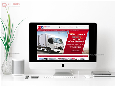 Thiết kế website đại lý xe tải hino tại Hải Phòng