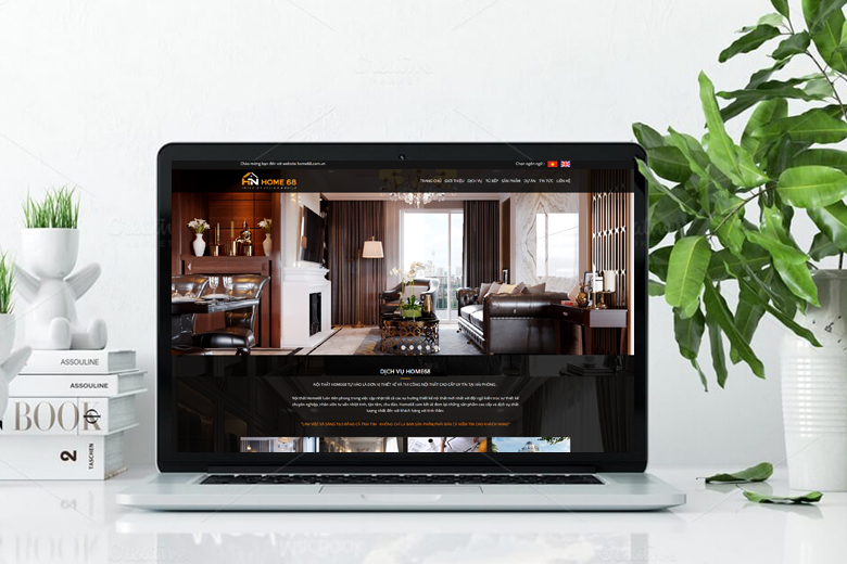 Thiết kế website bán nội thất đẹp, chuyên nghiệp, đa ngôn ngữ