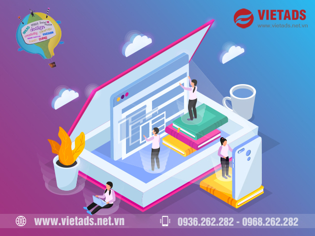 Dịch vụ thiết kế website theo yêu cầu chuyên nghiệp của VIETADS