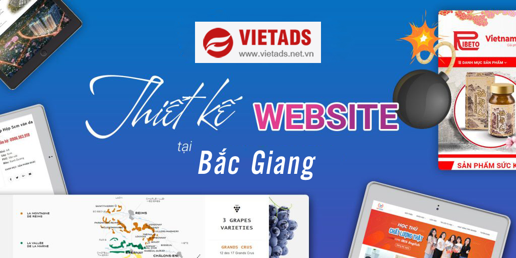 Đơn vị chuyên thiết kế web chuyên nghiệp tại Bắc Giang uy tín, giá tốt 