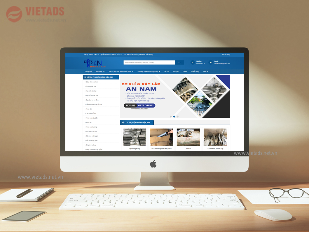 VIETADS - công ty thiết kế web chuẩn SEO chuyên nghiệp tại Hải Phòng