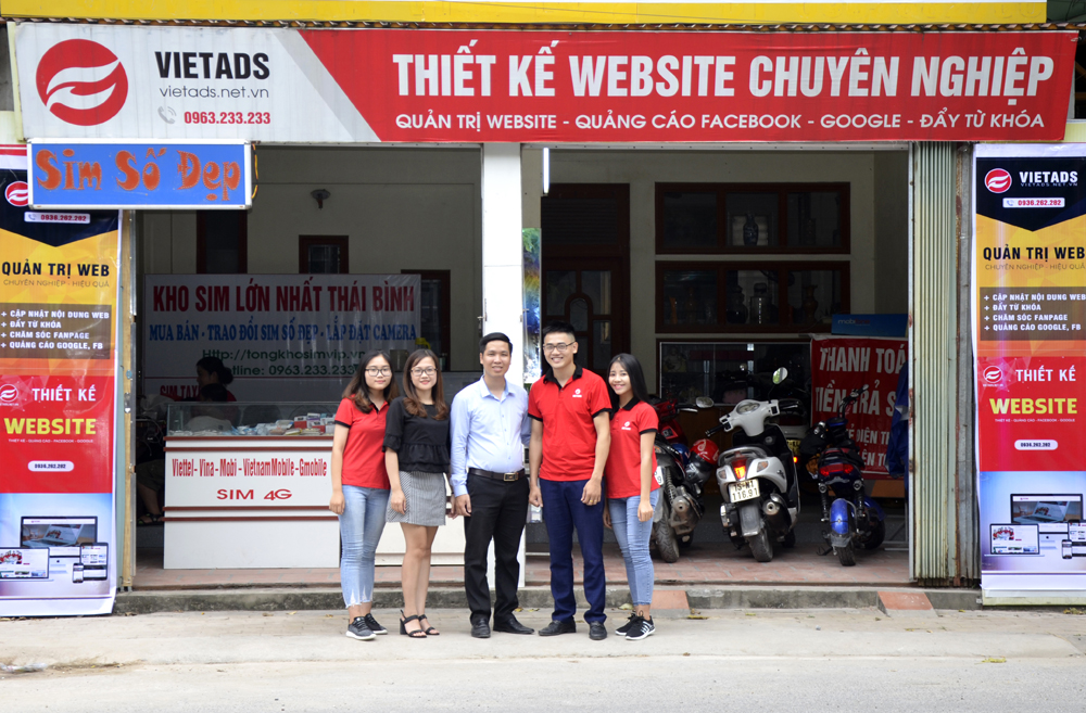thiết kế website tại Thái Bình