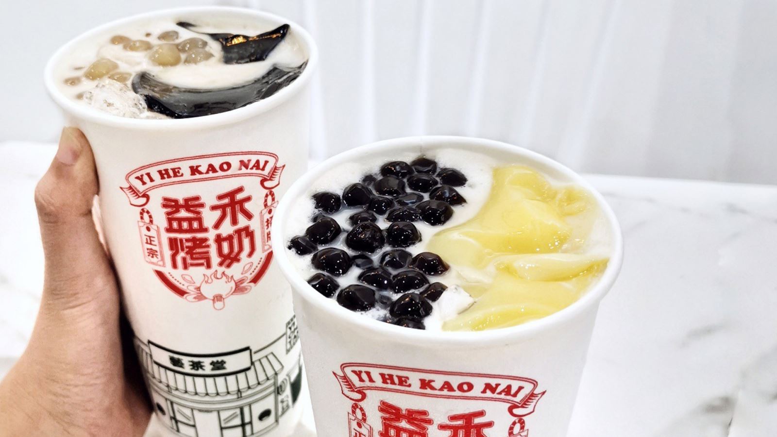 Yi He Kao Nai là thương hiệu trà sữa nổi tiếng của Đài Loan tại Việt Nam