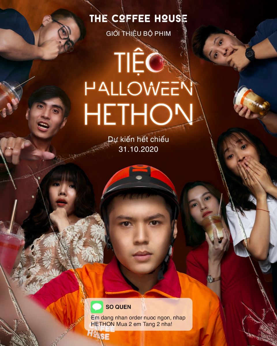 Gia nhập bữa tiệc trăng máu The Coffee House – Tiệc Halloween Hethon 
